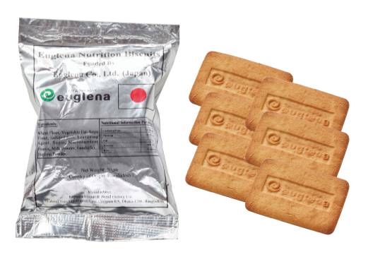 バングラデシュにおける栄養問題の解決に向けて ユーグレナ入りクッキー をバングラデシュで配布する ユーグレナgenkiプログラム の対象商品をグループ全商品に拡大します 株式会社ユーグレナのプレスリリース