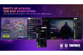 Epic Partiesで『フォートナイト』、Epic Games Launcher、モバイルアプリ間のEpicエコシステム全体でボイスチャットが可能に