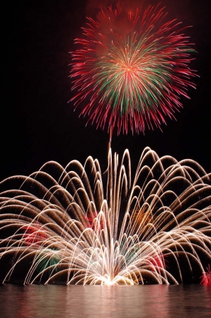 三原やっさ祭り　花火大会