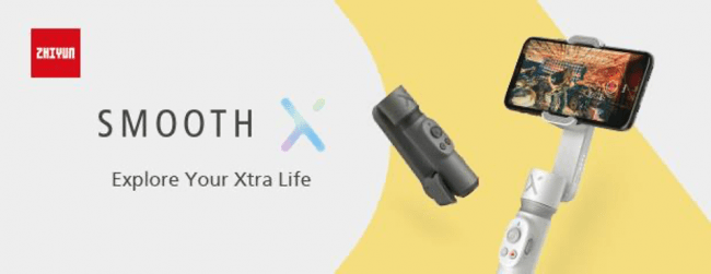 ZHIYUNスマートフォン向けジンバル「SMOOTH-X」を日本で発表｜VANLINKS