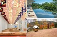 開館55周年を記念してリニューアルした「森の足湯」でも“紅葉狩り”体験を 壮観!吊るし手ぬぐい約200枚の“紅葉”で華やかに演出 手ぬぐい専門店「代官山かまわぬ」POP-UPショップも登場