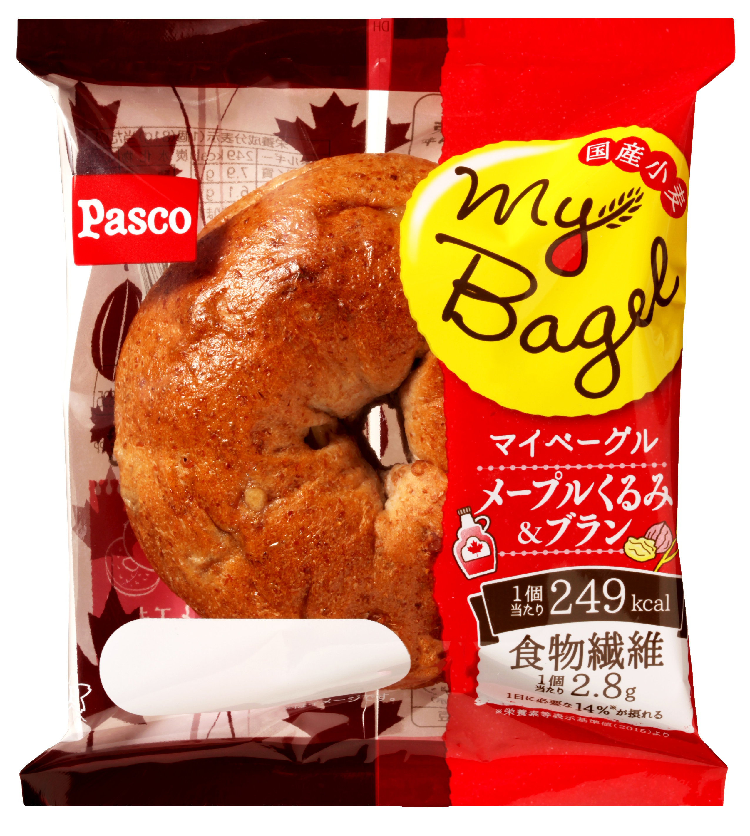 くるみの食感を楽しめる 秋にぴったりのベーグル My Bagel メープルくるみ ブラン 期間限定発売 敷島製パン株式会社のプレスリリース