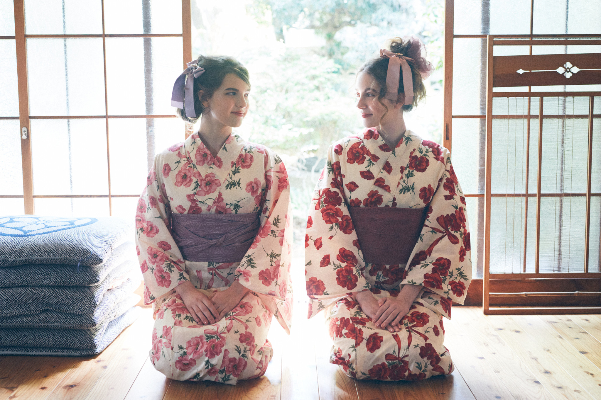 Maison de FLEUR 2021年 YUKATA COLLECTION 初夏を告げる「コクリコ