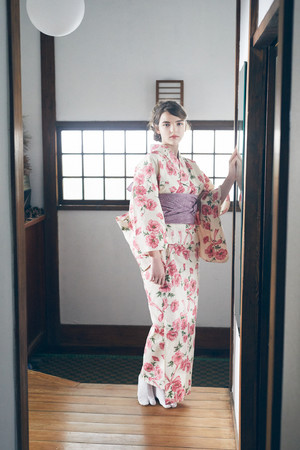 Maison de FLEUR 2021年 YUKATA COLLECTION 初夏を告げる「コクリコ ...