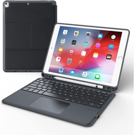 iClever】タッチパッド搭載、Bluetoothキーボード一体型iPadケースが新 ...