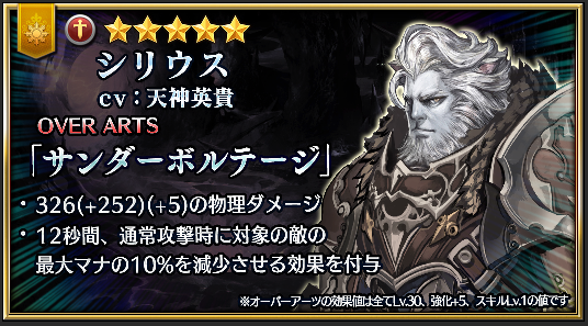スマホ専用rpg ファイブキングダム 偽りの王国 新キャラクター シリウス 登場 マナダメージを与えられるファイター 決闘などで入手できるトロフィーで交換しよう 株式会社クリーク アンド リバー社のプレスリリース