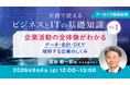 【IT初心者向け】企業活動の全体像をデータ・会計・DXの視点から理解しよう！ 9/4（金）好評セミナー「実務で使えるビジネスとITの基礎知識 Vol.1」のアーカイブ映像を無料配信！