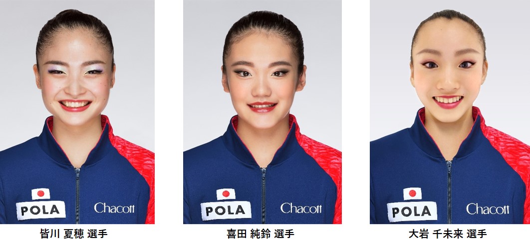 新体操日本代表“フェアリー ジャパン ＰＯＬＡ”個人代表選手 2021年 新