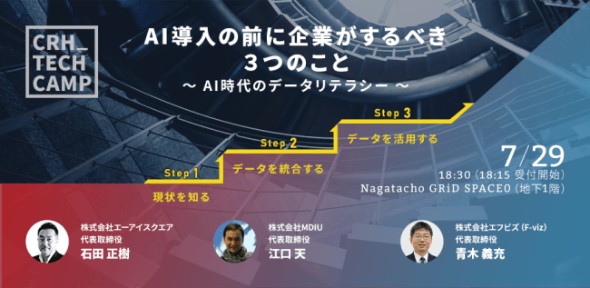 イベント告知 Ai導入成功に導くデータ活用の重要性とは スペシャリストの成功事例 失敗事例から学ぶ正しいアプローチ方法 株式会社クリエイティブホープのプレスリリース