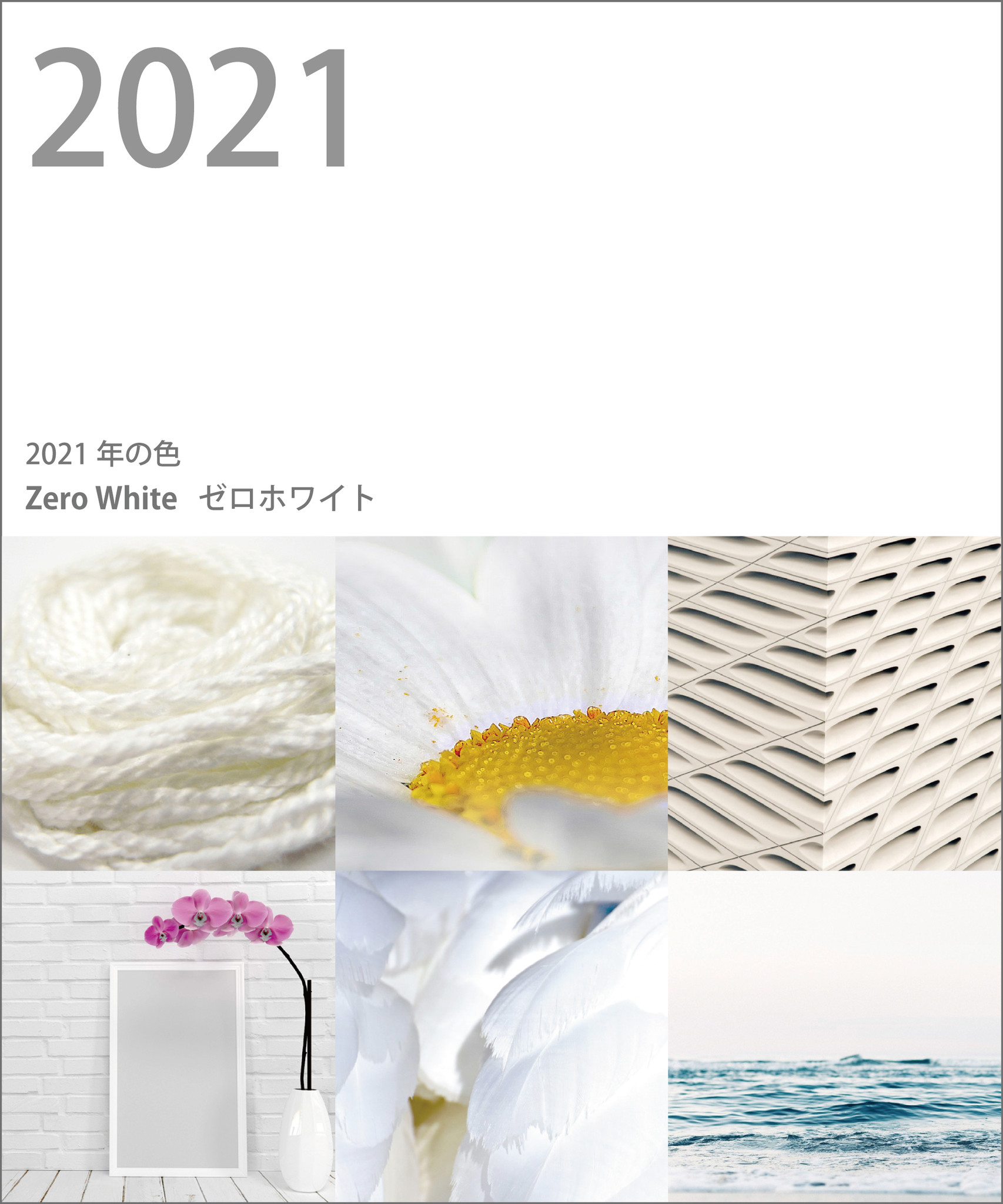 21年の色は はじまりの色 希望のホワイト 一般社団法人 日本流行色協会のプレスリリース