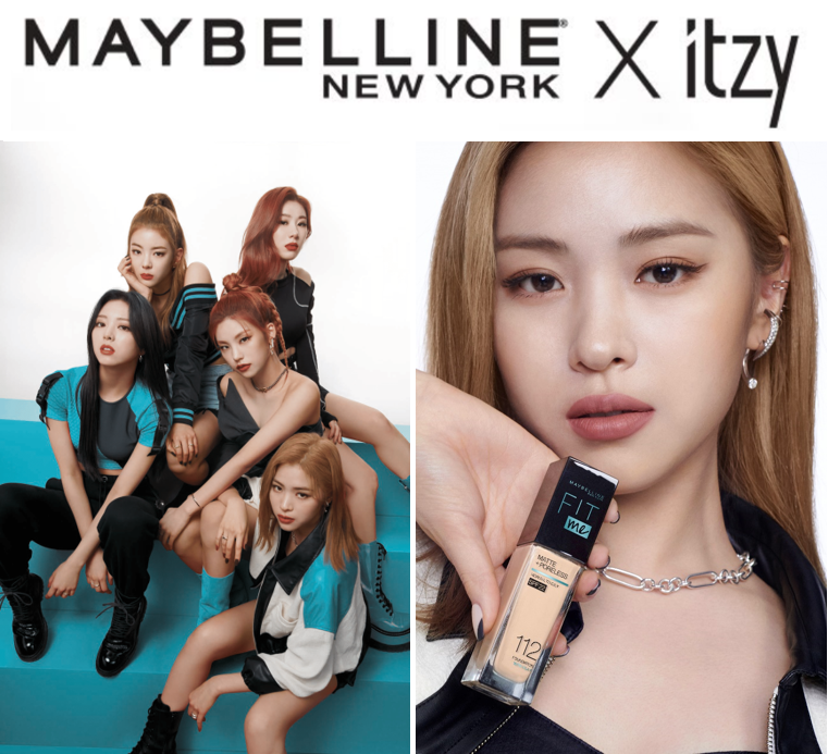 itzy】MAYBELLINE 直筆サイン-