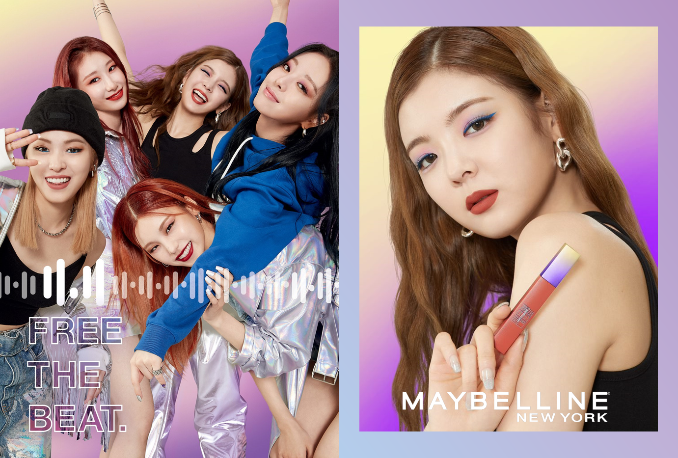 ITZYとメイベリン ニューヨークがコラボ！MUSICとMAKEUPから