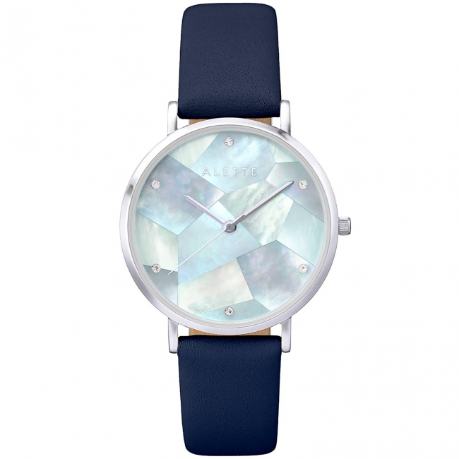 ジュエリーウォッチブランド「ALETTE BLANC（アレットブラン）」からステンドグラスのような色使いが新鮮なパール時計の新色が登場 |  オンザグローバル株式会社のプレスリリース