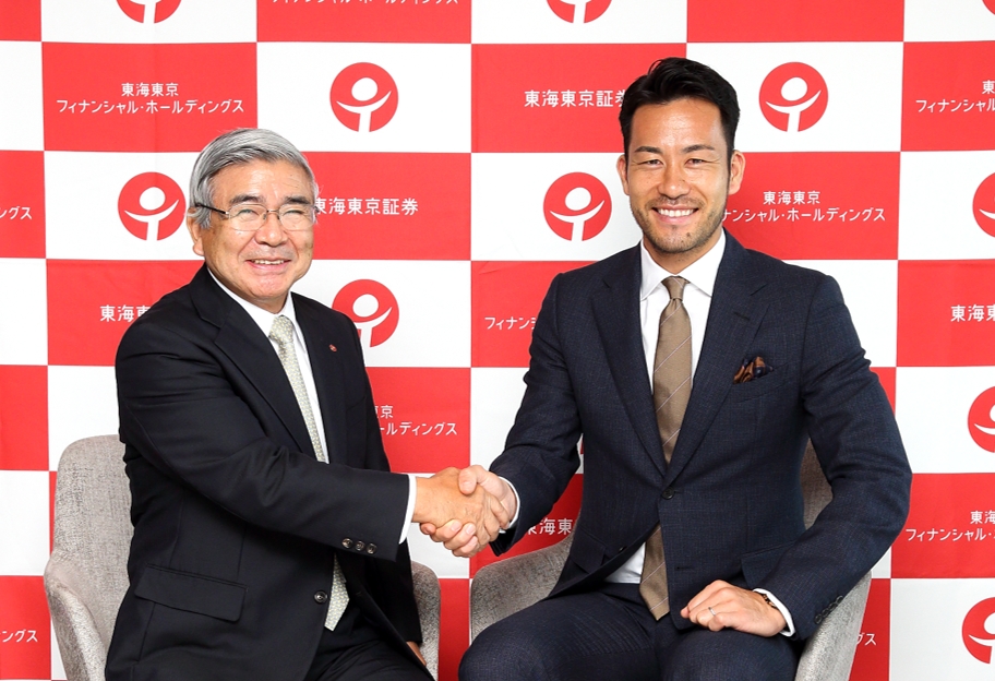 プロサッカー選手 吉田麻也氏を新イメージキャラクターに起用 東海東京フィナンシャル ホールディングス株式会社のプレスリリース