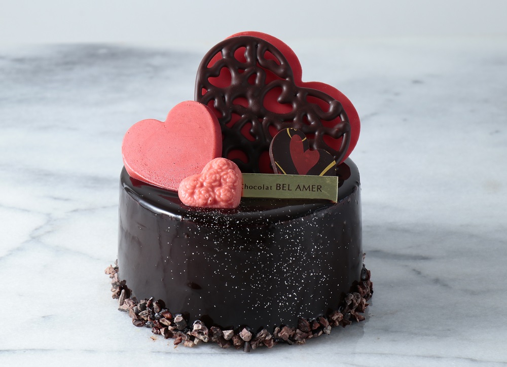 ベルアメール バレンタイン期間限定 ショコラ専門店ならではのチョコレートケーキ ショコラルージュ が登場 ジェイ ワークス株式会社のプレスリリース