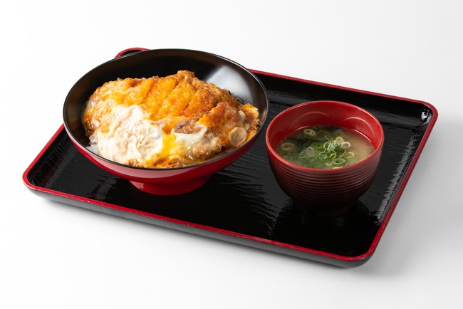 丼人気NO.1メニュー「カツとじ丼」（700円）