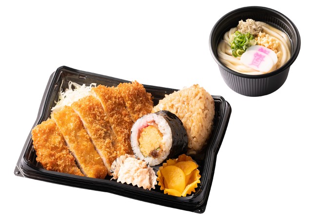 トンカツ弁当（ミニうどん付）700円（税込）