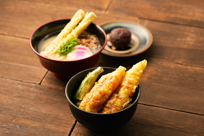 「うどん」も「丼」も楽しめる「穴子セッしあわせト」！