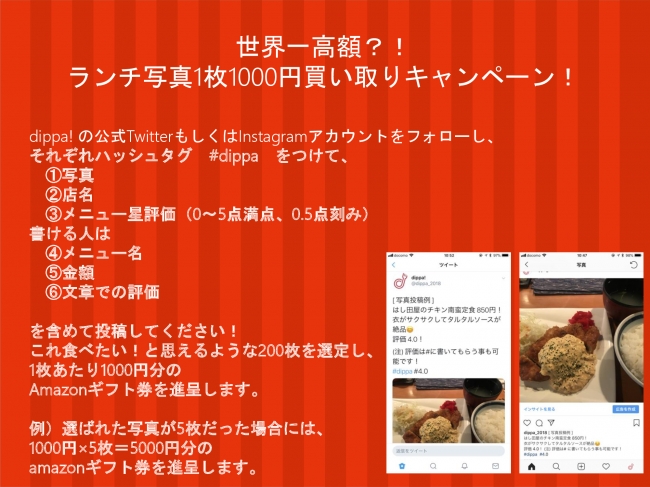 世界一高額 渋谷ランチ写真1枚1000円買い取りキャンペーン を開始 株式会社ホーンのプレスリリース
