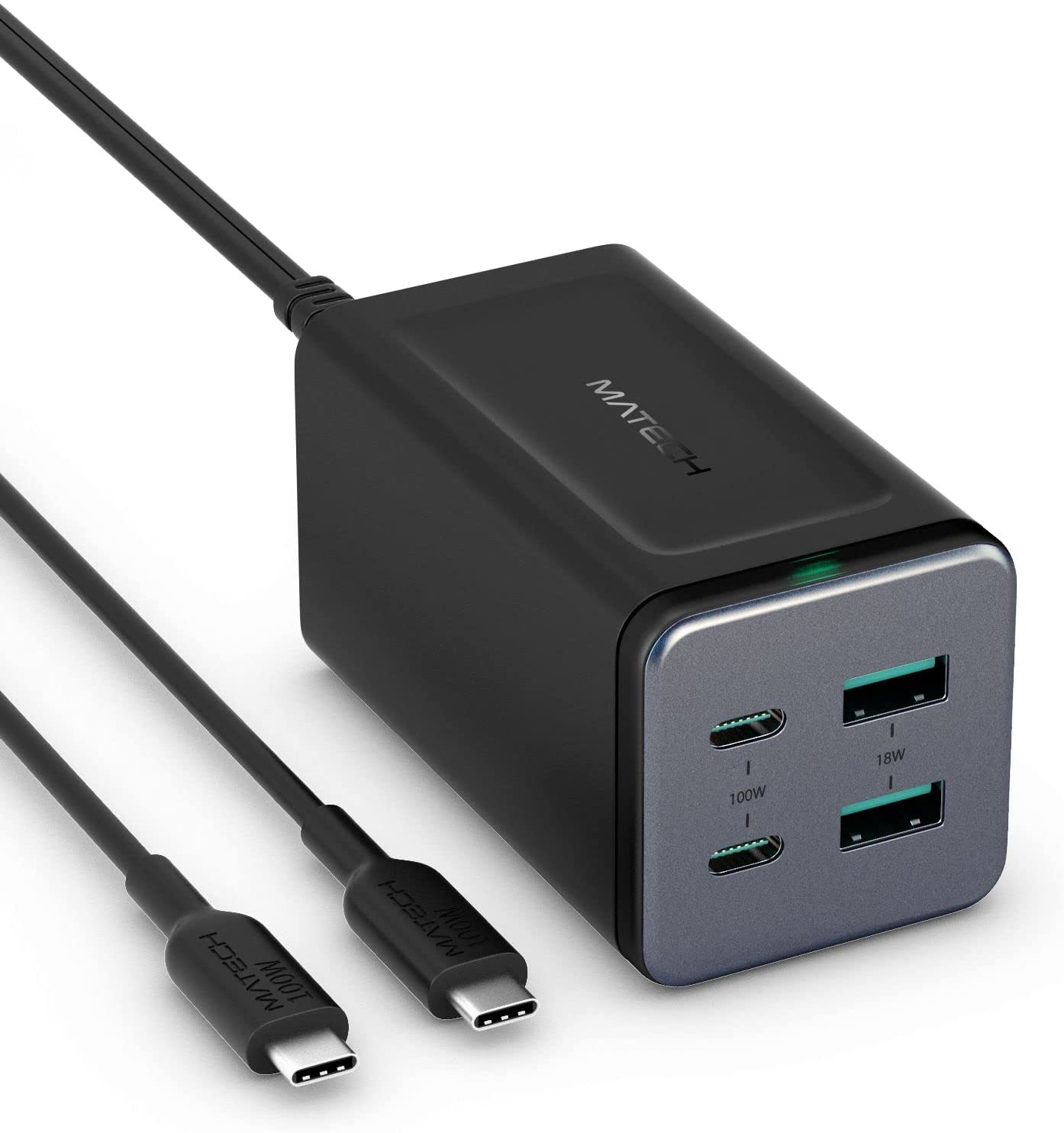 MATECH】120Wパワーのデスク用USB-C充電器「Sonicharge Quad 120W」が