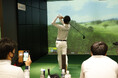 GOLFZONのゴルフシミュレーターが全国規模の競技会場に