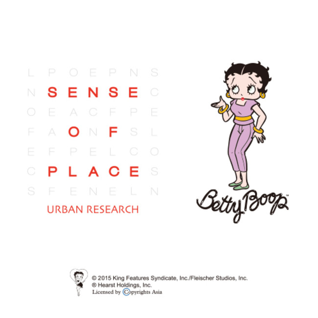 アメリカ生まれの人気キャラクター ベティー ブープ Tm Betty Booptm とのコラボレーションアイテムを 2月2日 月 発売 株 アーバンリサーチのプレスリリース