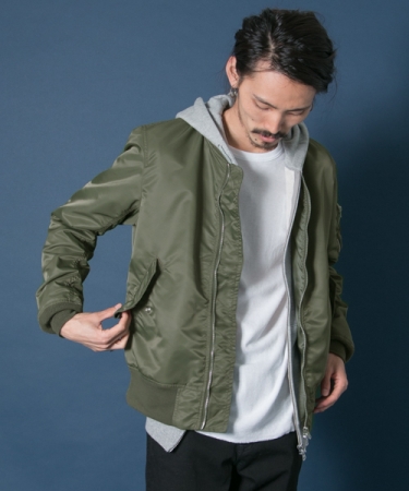 アルファ MA-1 ALPHA × URBAN RESEARCH iD 別注-