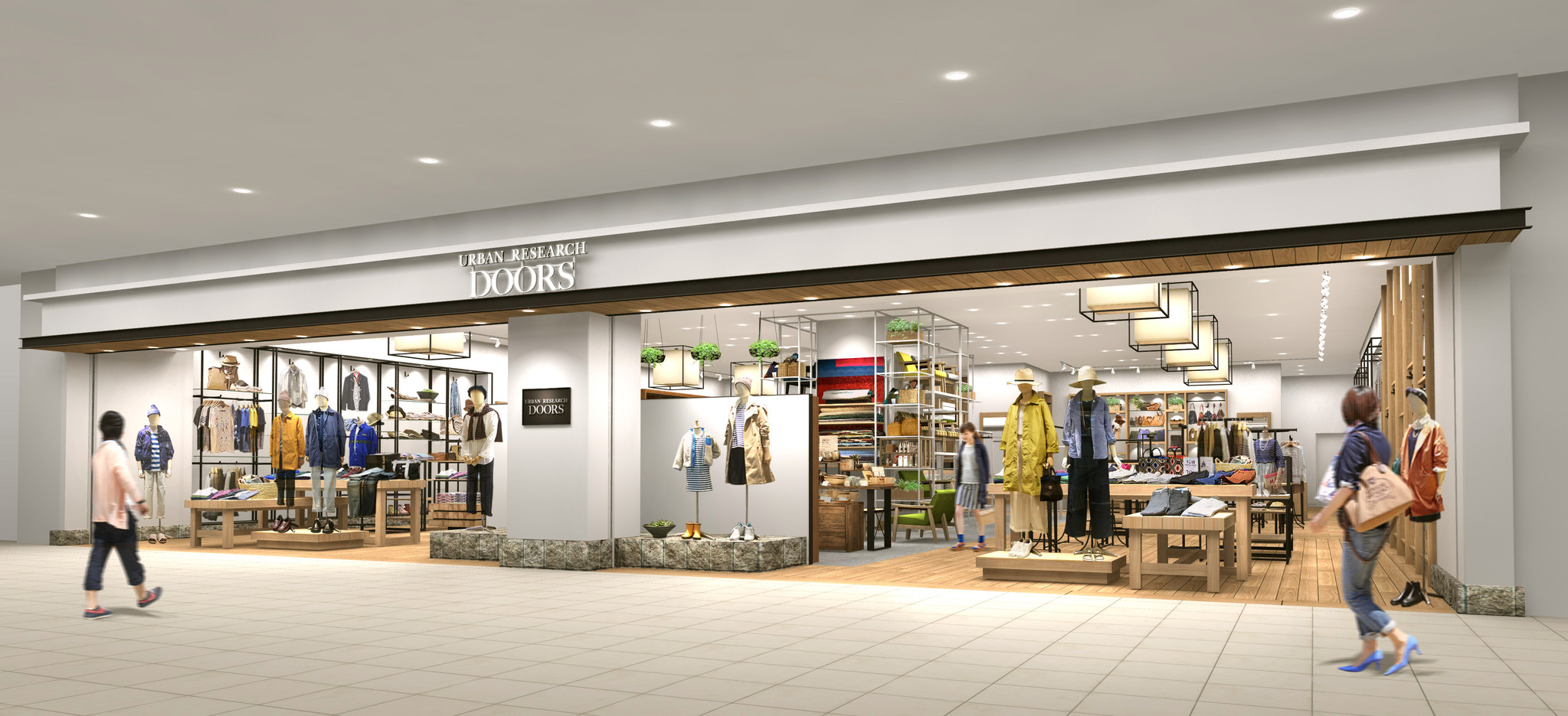 URBAN RESEARCH DOORS ららぽーと湘南平塚店 グランドオープン!|(株)アーバンリサーチのプレスリリース