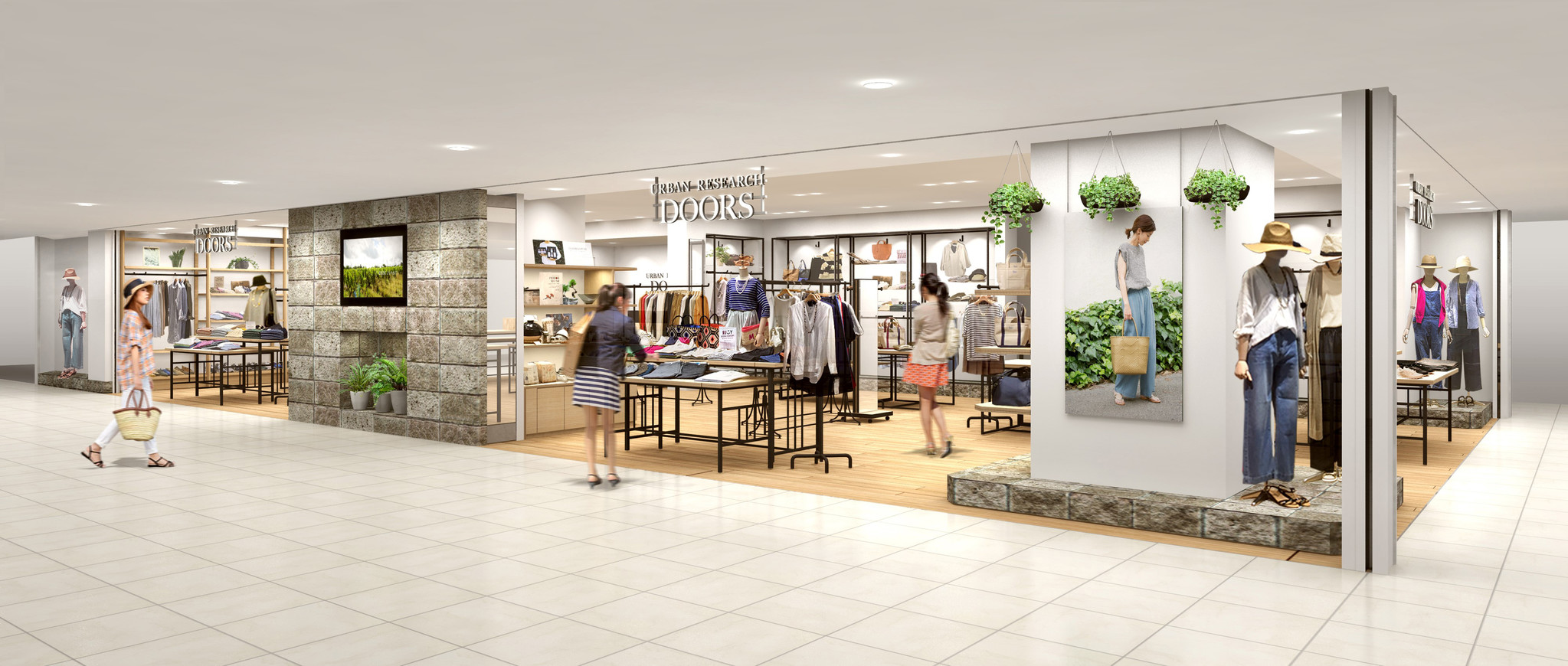 URBAN RESEARCH DOORSジョイナス横浜店(WOMENオンリーストア)RENEWAL OPEN!|(株)アーバンリサーチのプレスリリース