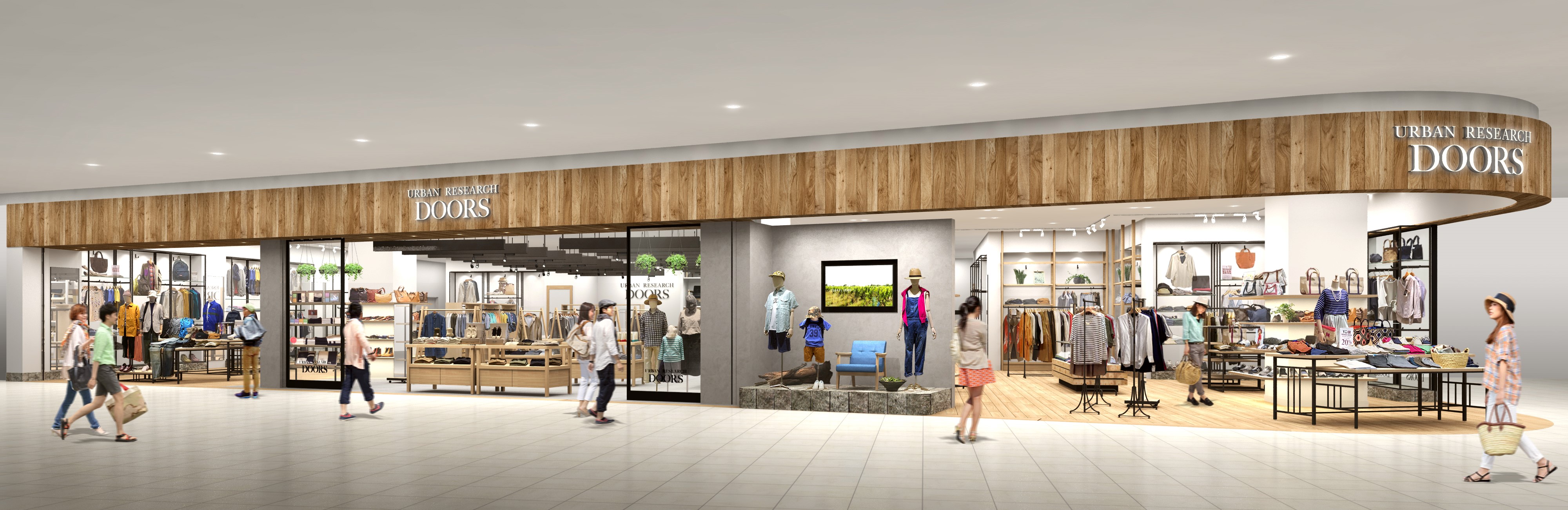 URBAN RESEARCH DOORSららぽーと沼津店がグランドオープン!!｜（株）アーバンリサーチのプレスリリース