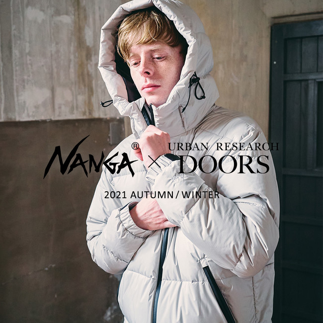 NANGA x URBAN RESEARCH DOORS】ダウンジャケット M-