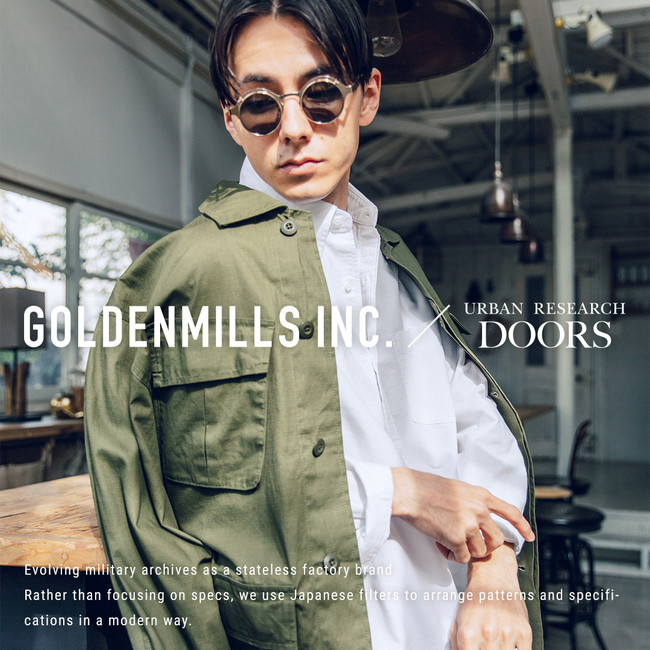 2022 SPRING/SUMMER EXCLUSIVE MODEL collection】GOLDEN MILLSブランドデビューに合わせて、別注 コレクションとして販売スタート。｜（株）アーバンリサーチのプレスリリース