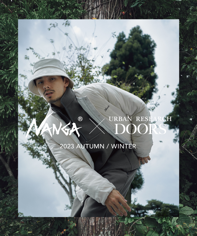 NANGA × URBAN RESEARCH DOORS」2023メンズAUTUMN/WINTER EXCLUSIVE