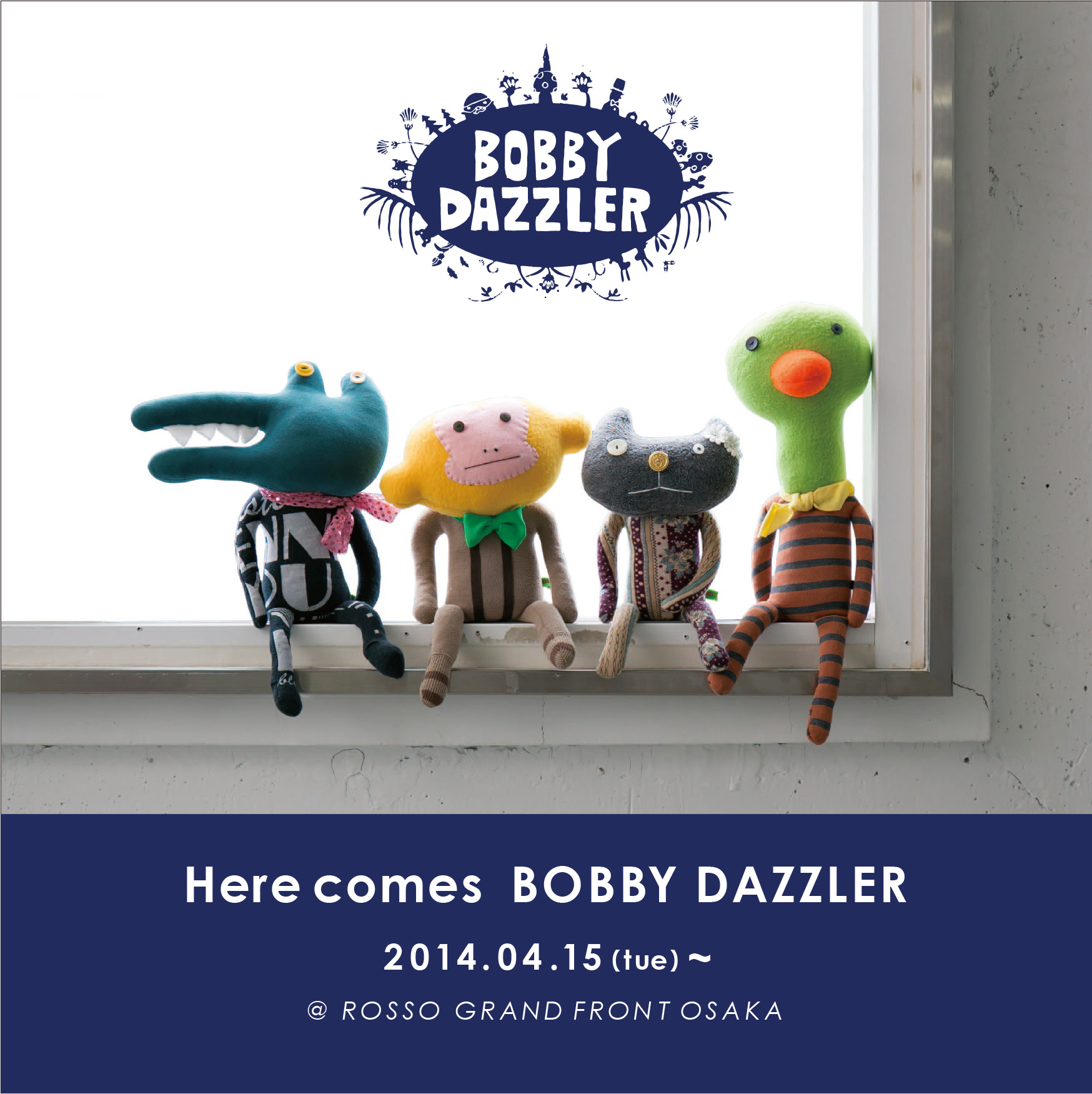 Bobby Dazzler ボビーダズラー が 期間限定でurban Research Rossoに登場 株 アーバンリサーチのプレスリリース