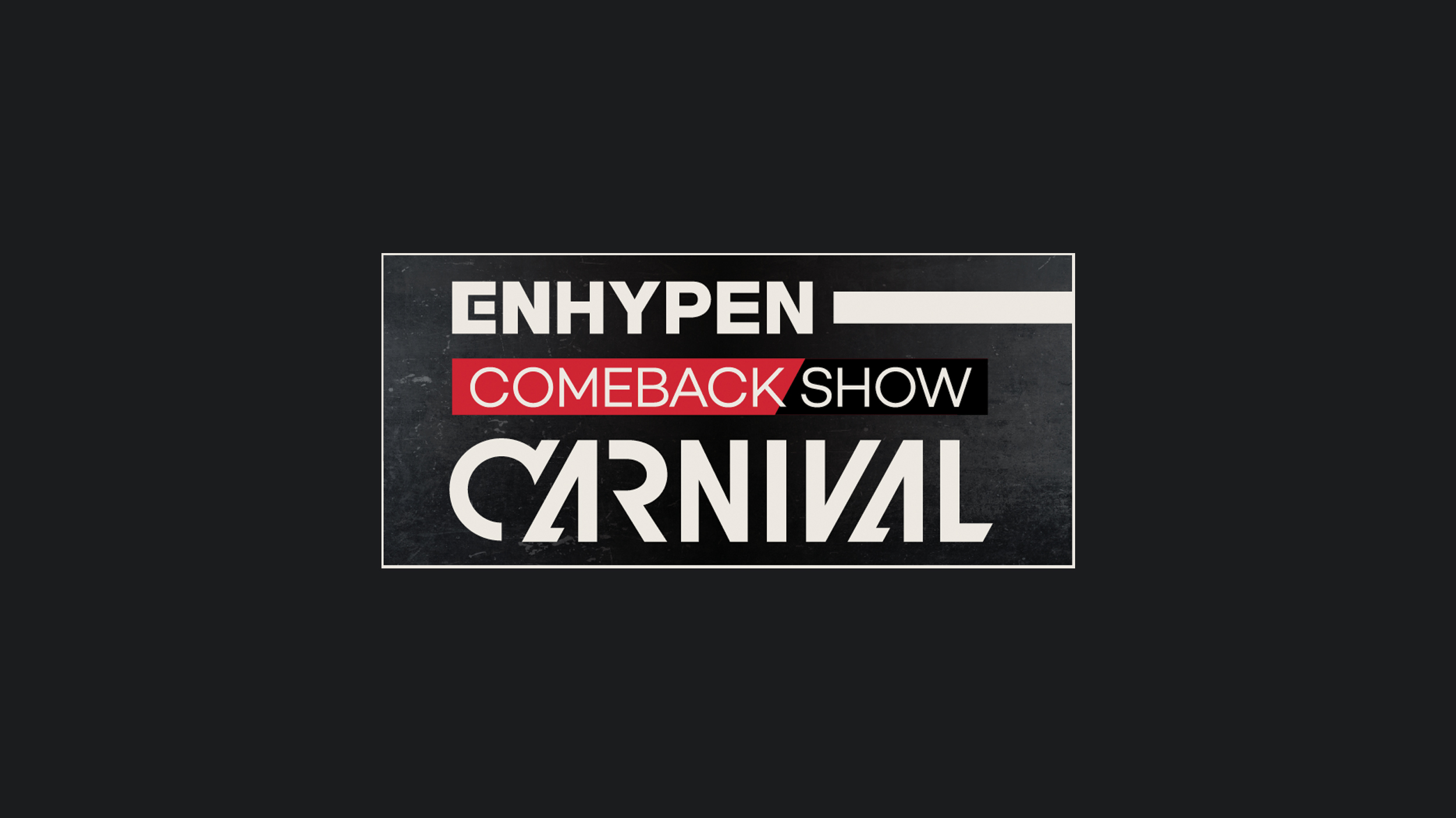 いま注目度no 1のenhypenのカムバックスペシャル番組 Enhypen Comeback Show Carnival 字幕版 6月17日21 30 日本初放送 Mnetのプレスリリース