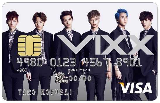 Mnetで8月大特集中 大人気グループvixx Vixx Visaカード が登場 Mnetのプレスリリース