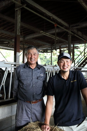 生産者：河合さん親子