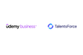 UdemyとTalentsForce、ラーニングとタレントデータをスキルベースに連携し、AIによる判断支援を強化