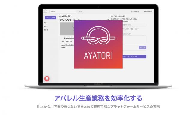 Ayatoriからskuコード生成機能が新リリース アパレル製造データをそのままec販売データに連携 し活用することが可能に 株式会社deepvalleyのプレスリリース Ayatoriからskuコード生成機能が新リリース アパレル製造データをそのままec販売データに連携 し活用することが可能に 株式会社deepvalleyのプレスリリース