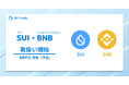 ビットトレード、スイ（SUI）・ビルドアンドビルド（BNB）の取扱い開始に関するお知らせ