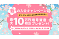 ビットトレード、春の入金キャンペーン開催🌸最大10万円相当の暗号資産をプレゼント！