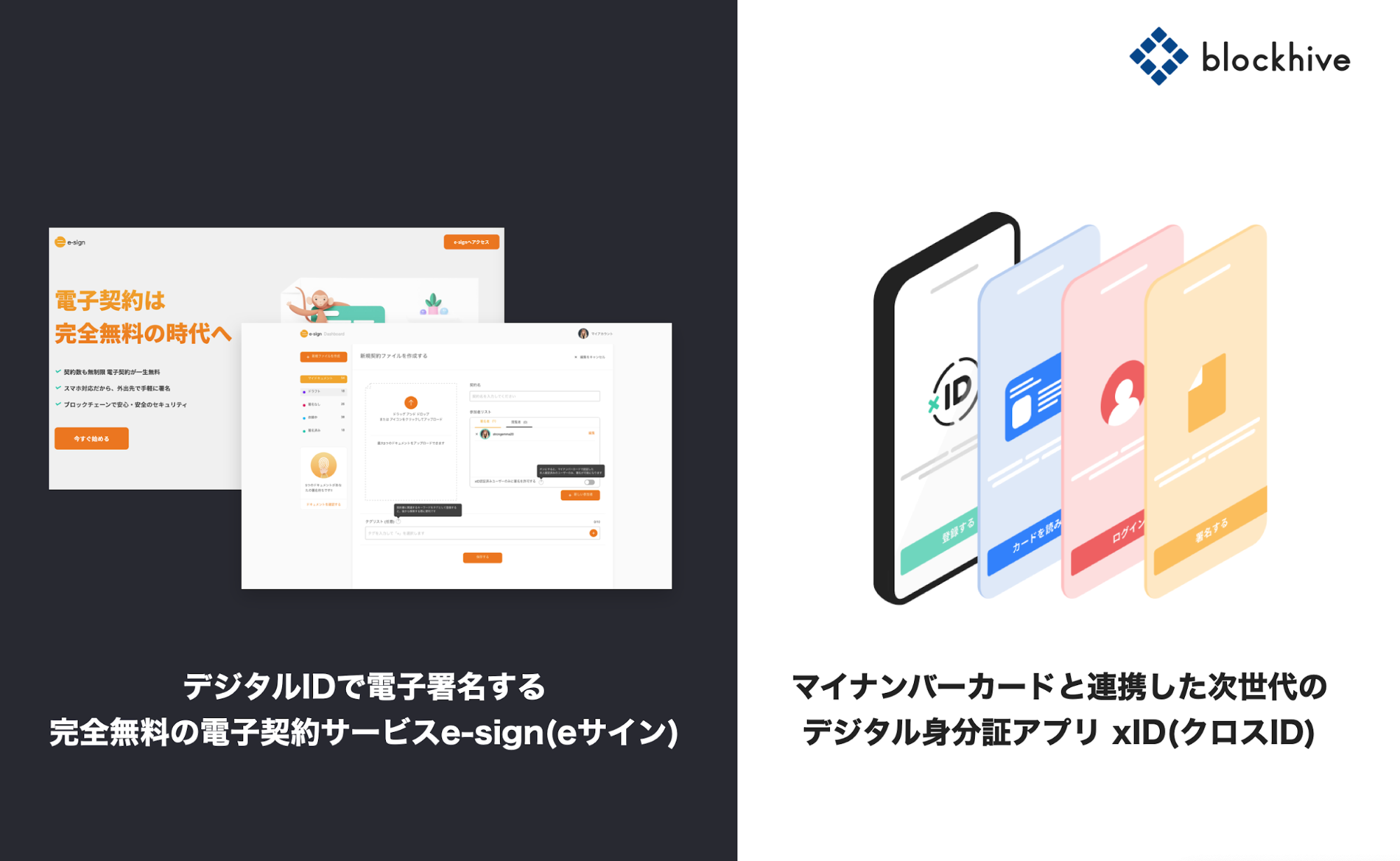 一生無料の電子契約サービス E Sign が提供開始 デジタル身分証アプリ Xid も同時リリース Xidのプレスリリース