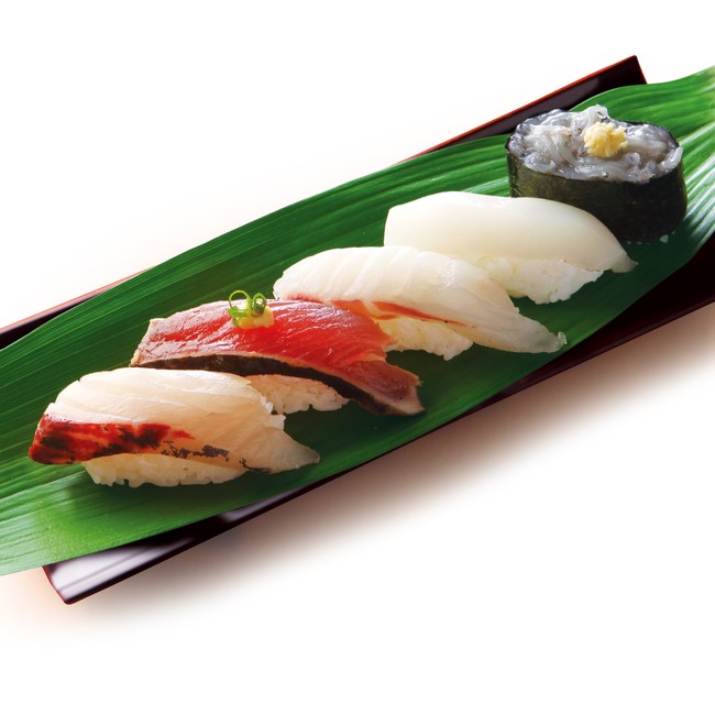 春を感じる寿司ネタを日本各地から仕入れました 真鯛 しまあじ など 柿家すしの 旬の寿司 春 新発売 株式会社フォーシーズのプレスリリース
