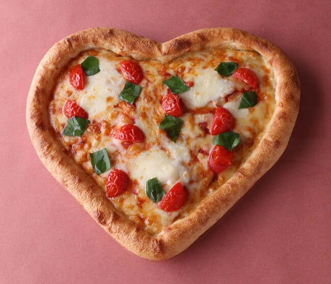 ハートのマルゲリータ 1,800円 ※Pサイズ・ハンドトス生地限定 ハートのマルゲリータ 1,800円 ※Pサイズ・ハンドトス生地限定