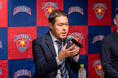 田㔟邦史氏、琉球アスティーダ監督就任会見「沖縄から世界へ」新体制始動!!~「新生アスティーダ」として沖縄から日本、そして世界への挑戦を表明~