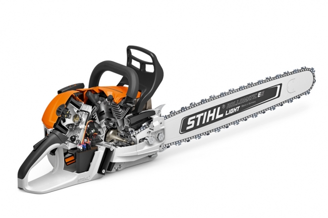 世界初 電子制御フューエルインジェクションチェンソー”STIHL MS 500i