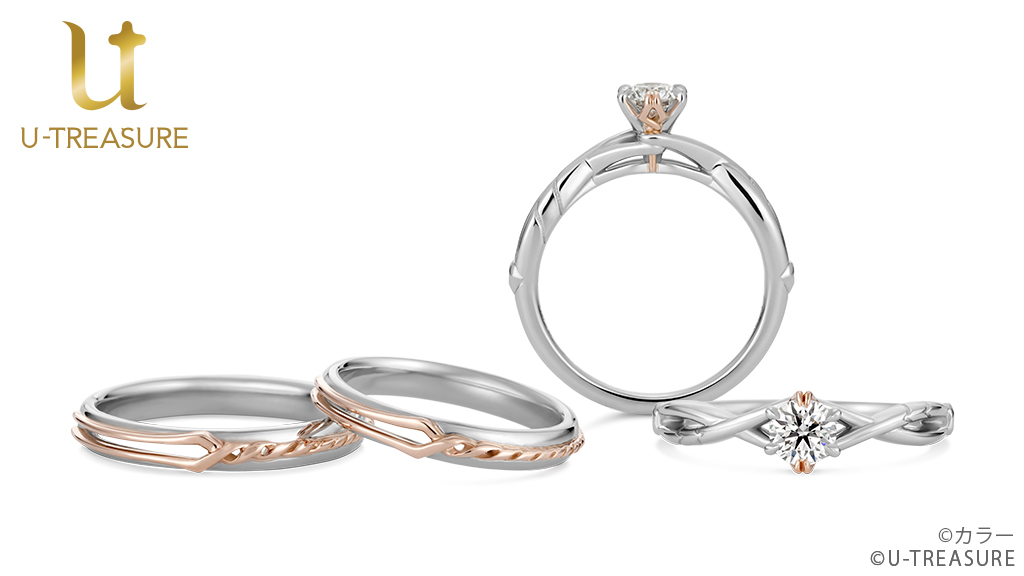 エヴァンゲリオン ロンギヌスの槍 モチーフの婚約指輪 結婚指輪 7月8日 水 発売 株式会社ユートレジャーのプレスリリース