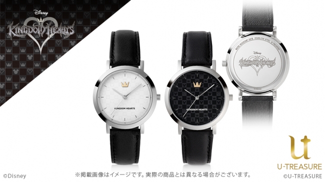 キングダム ハーツ モノグラム腕時計2種類 7月14日 火 予約受付開始 株式会社ユートレジャーのプレスリリース