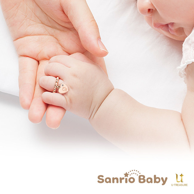 サンリオキャラクターズ Sanrio Baby サンリオ ベビー 7キャラクターのベビーリング1月12日 火 発売 株式会社ユートレジャーのプレスリリース