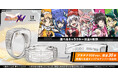 TVアニメ「戦姫絶唱シンフォギアXV」変身バンクをモチーフにしたリング(指輪)。ギアカラーをイメージした天然石を留め、内側に名前の刻印を。10月9日(木)まで予約受付